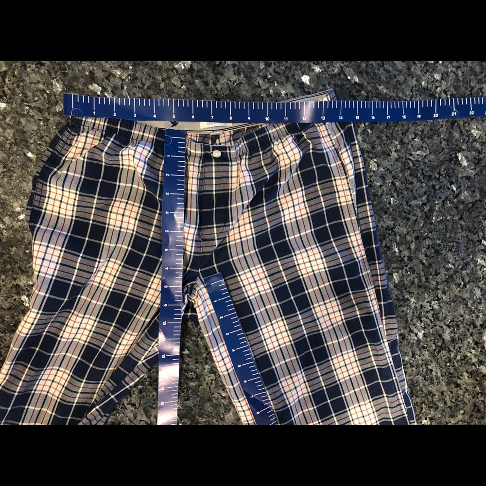 AERIE Navy, White & Red Plaid Pajama Bottoms - Picture 9 of 14